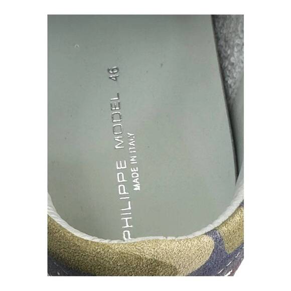 Philippe Model Paris Men's size 12.5-13 Sneakers White leather - Picture 3 of 10